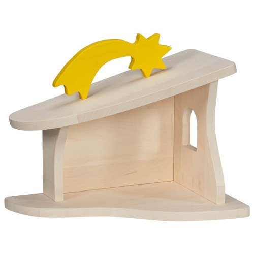Stable and Nativity Scene - Assembled
