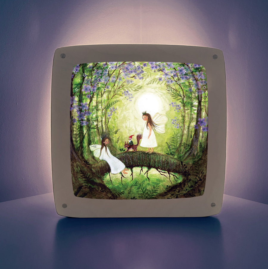 Fairies with Squirrel - Transparent for Seasonal Lamp