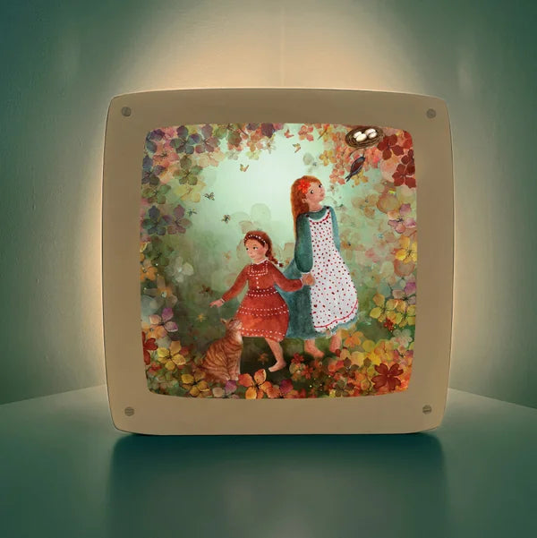 Floral Fantasy Transparant for Seasonal Lamp