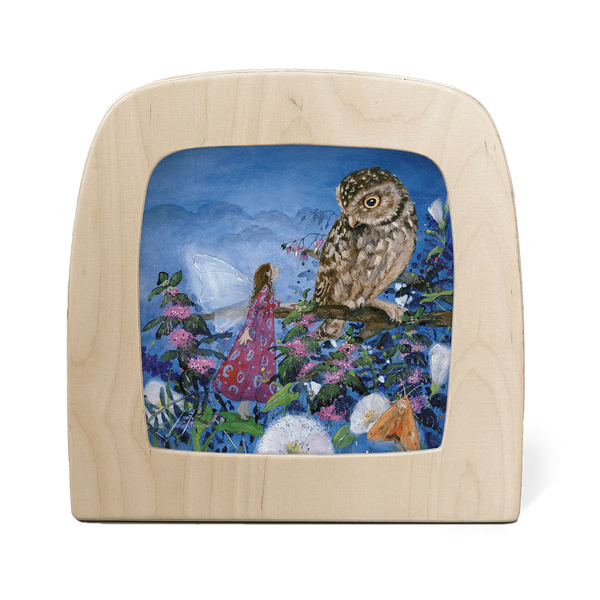 Little Fairy Can't Sleep - Owl Silhouette