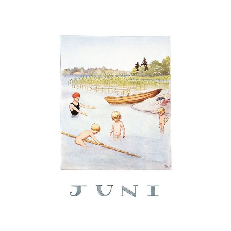 Elsa Beskow June - Postcard