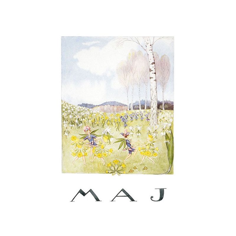 Elsa Beskow May - Postcard