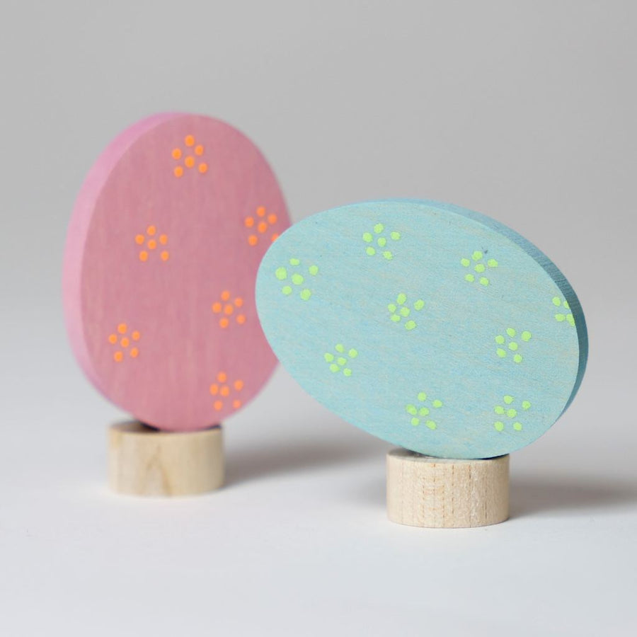 Decoratieve Paaseieren - Bloemenduo