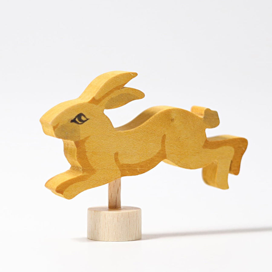 Decoratief figuur springend konijn