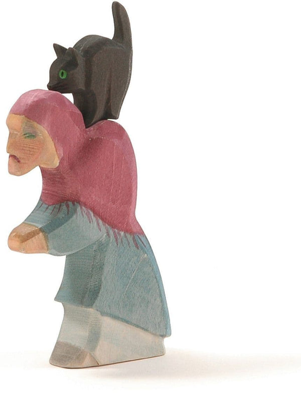 Witch with Cat