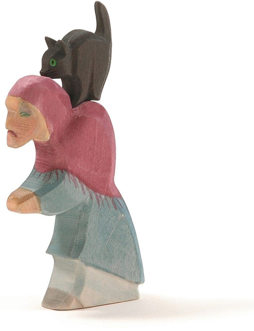 Witch with Cat