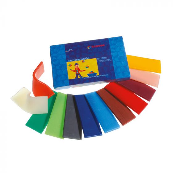 Modeling Beeswax - 12 Colors-Clay & Modeling Dough-Stockmar-4019365512000-Stardust-Store