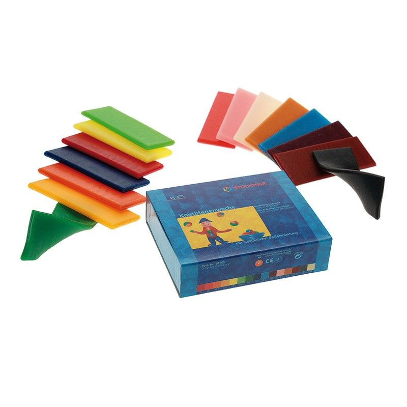 Modeling Beeswax - 15 Colors-Clay & Modeling Dough-Stockmar-4019365516008-Stardust-Store
