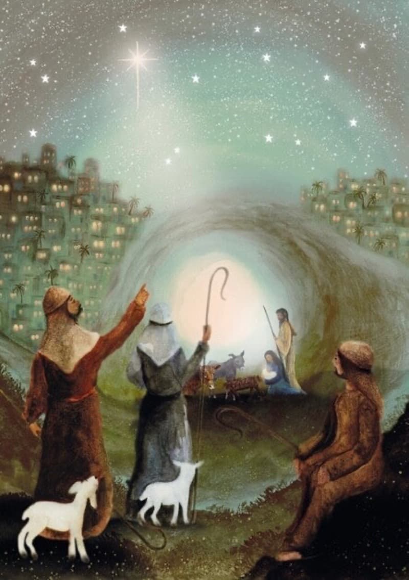 Star of Bethlehem - Postcard