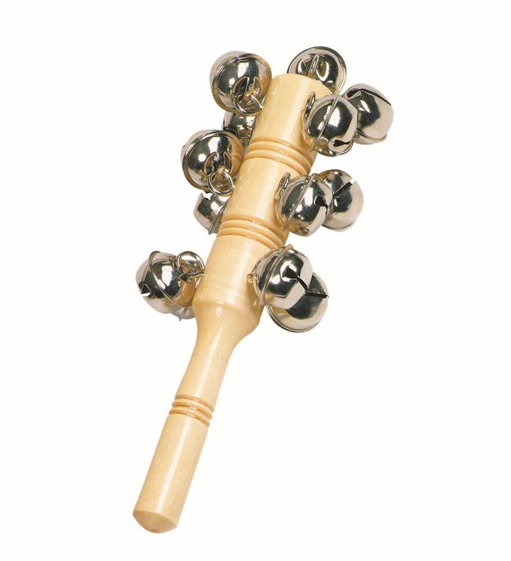 Intruments Goki Goki Wooden Bell Stick with 13 Bells – Stardust Concept Store